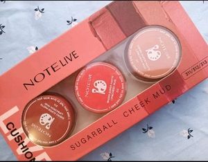 3 Different Shade Lip & Cheek Tint
