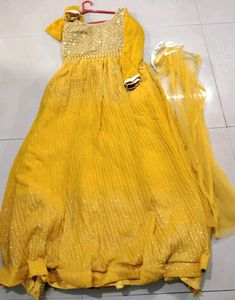 Yellow Ethnic Gown