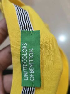Benetton Yellow T-Shirt