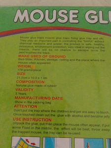 Pest Control Mouse Trap Rat Glue