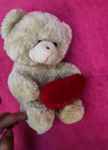 Cute Teddy Bear with Heart