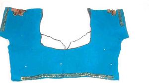 Beautiful Saree With Pretty Blouse