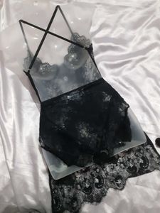 🖤🌹Lace Black Nightdress🌹🖤