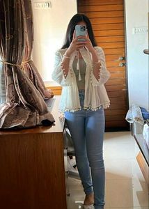 Zudio Light Blue Skinny Jeans