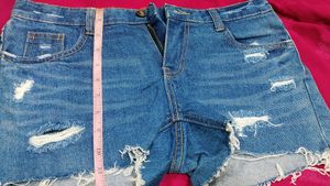 150 Rupees Denim Short Jeans