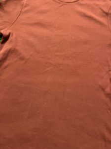 Rust Colour High Neck Top
