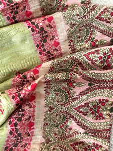 Green Paisley Print Kurti