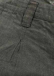 Checks Grey And White Shorts