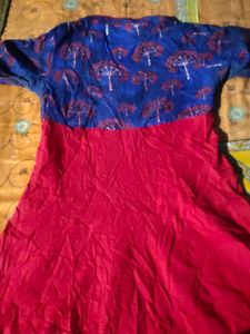 Red and Blue Dress