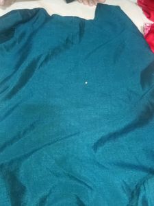 Embroidered Teal Kurta