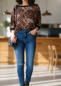 Leopard Print Top