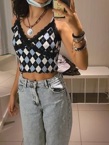 H&M Preppy Fitted Top 🩵🤍