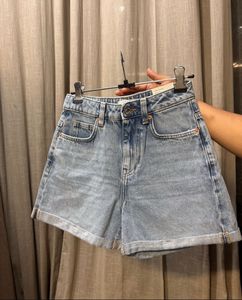 MANGO DENIM SHORTS