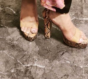 Snakeskin Heels