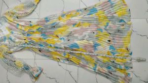 Floral Print Fabric Piece