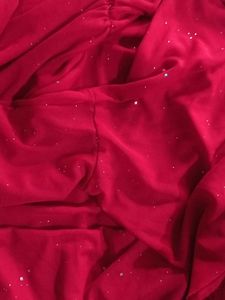 Elegant Burgundy Midi Dress(very stretchable)