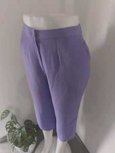 Lavender Trousers Pants