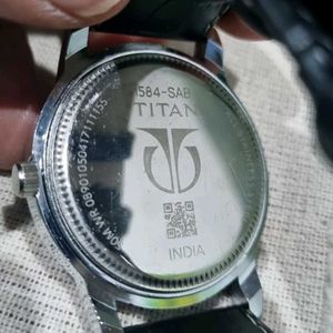 Titan Men&#39;s Watch - Leather Band
