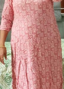 1 Pink  Kurta