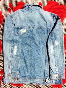 Distressed Denim Jacket