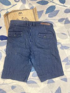Striped Blue Shorts