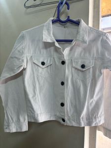 White Denim Jacket