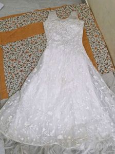 Elegant White Gown