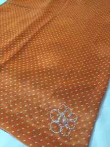 Floral Print Embroidery Saree 😍