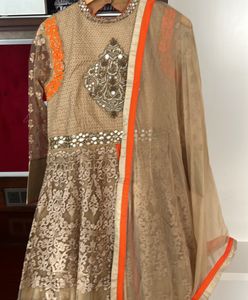 desi net gown