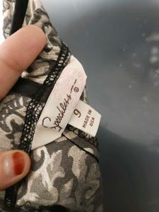 Patterned Mini Dress