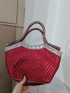 Bridal Red Hand Bag
