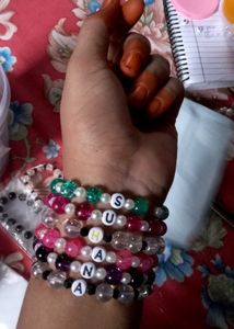 Full Name Or 1st WORD Bracelets 💖😍