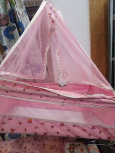 Free Cradle For Baby (Damaged Accidentally)
