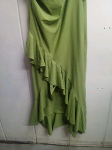 green bodycon dress