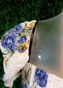 Ivory &amp; Blue F21 Sundress