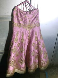 Elegant Pink Lehenga Choli Set