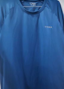 Blue Sports T-Shirt Sweatproof