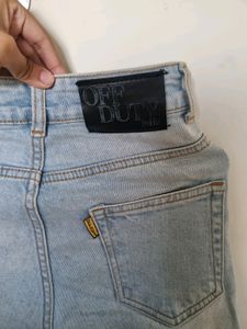 Off Duty Wide Leg Jeans