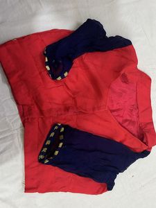 Elegant Navy Blue Saree with Embellishments