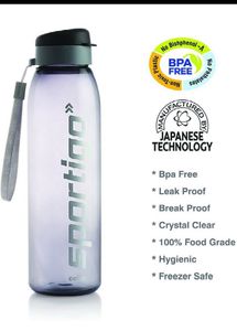 Cello Sportigo Plastic Bottle Set, 1 Litre, Set Of