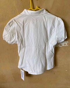 White Solid Shirt
