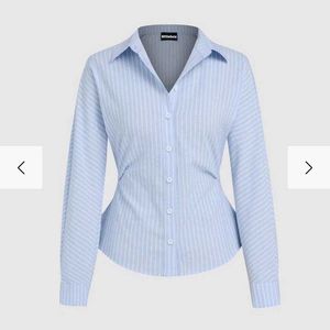 Striped Fitted Shirt