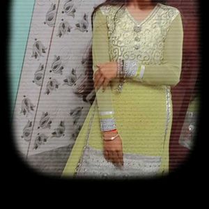 Yellow Anarkali Suit For Wedding And Party