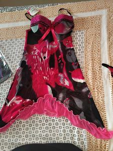 Pink & Black Nightsuit