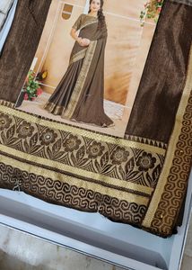 The Brown Saree