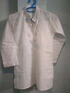 Boys White Kurta
