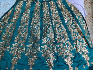 Green Ethinic Gown