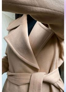 Beige Overcoat