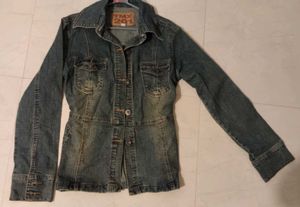 Longline Denim Shirt Jacket