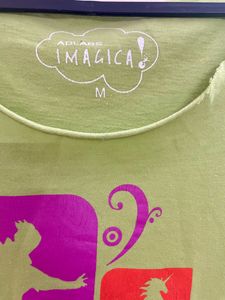 Lime Green Imagica Top